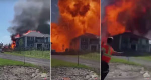 Yikes: When A House Fire Reaches The Propane Tank