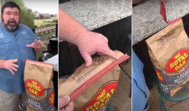 How To Properly Open A Stitched Bag Of Charcoal, Cat Litter Or Dog Food