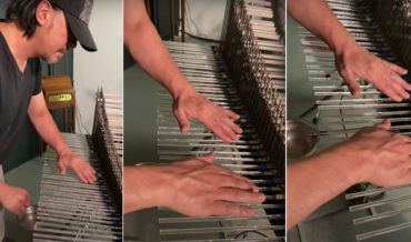 Interstellar And Harry Potter Themes Performed On A Crystal Baschet