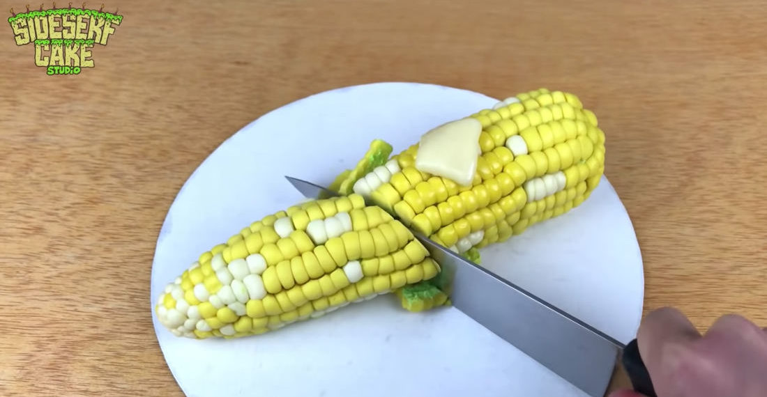 How To: Make A Realistic Corn On The Cob Cake