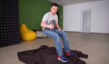 Engineer Builds And Demonstrates ‘Sitting On Air’ Illusion
