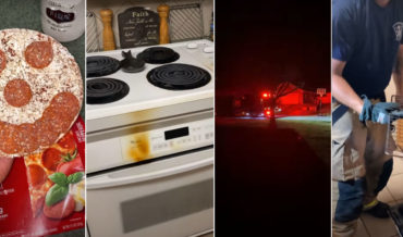 Lady Burns Pizza In Oven Set To 800°F Self-Clean Mode, Fire Department Comes