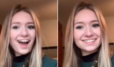 Girl Demonstrates Clever Delayed Voice Trick