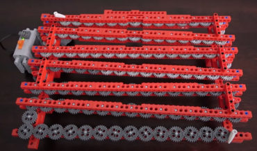 Creating The World’s Longest 1:1 LEGO Gear Train