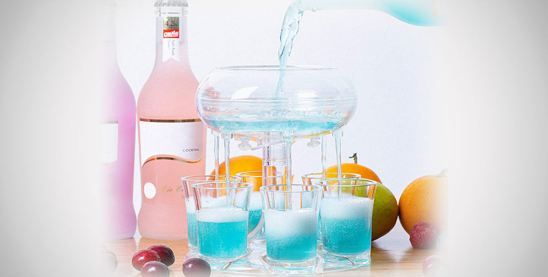 Party Time!: The Six Shot Quick-Pourer And Carrier