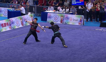 Insanely Well Choreographed Spear Sparring Performance