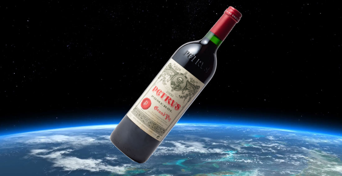 Bottle Of Wine Aged In Space Aboard ISS Expected To Fetch $1-Million At Auction