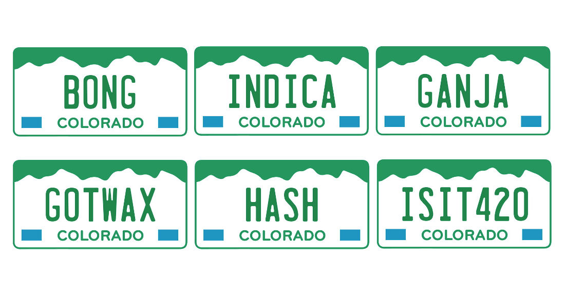 Colorado Auctions Off Weed Themed Vanity License Plates, ‘ISIT420’ Sells For $6,630