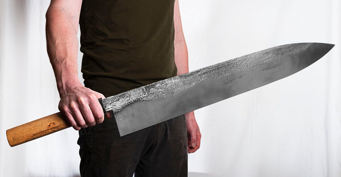 Forging The World’s Largest Chef’s Knife