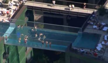Video From London’s Now Open All-Glass Sky Pool