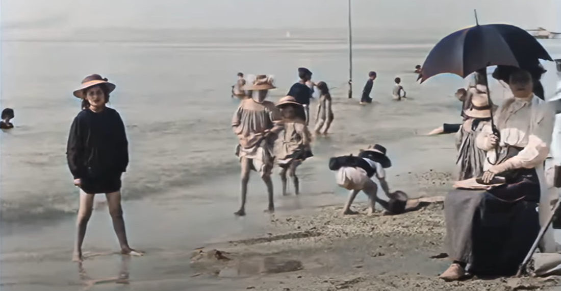 Beach Footage From 1899 Gets AI Enhanced To 4K, 60FPS