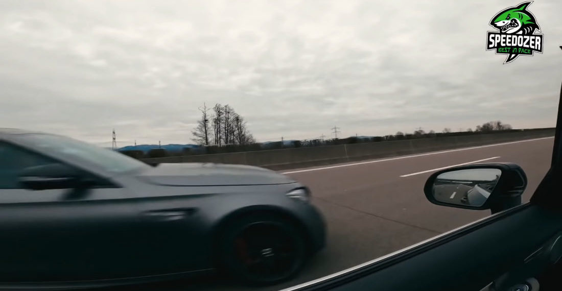 What It Looks Like Getting Passed On The Autobahn By Car Doing 206MPH