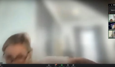 Woman’s Chair Breaks While On Zoom Meeting With Work Team, CEO