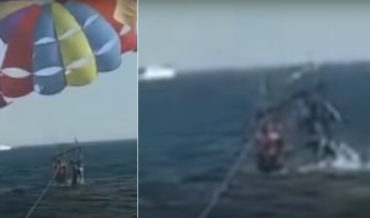 Shark Takes Bite Out Of Parasailer’s Foot