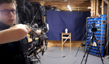 Engineer Creates Auto-Aiming Bow And Arrow To Do All The Work For You