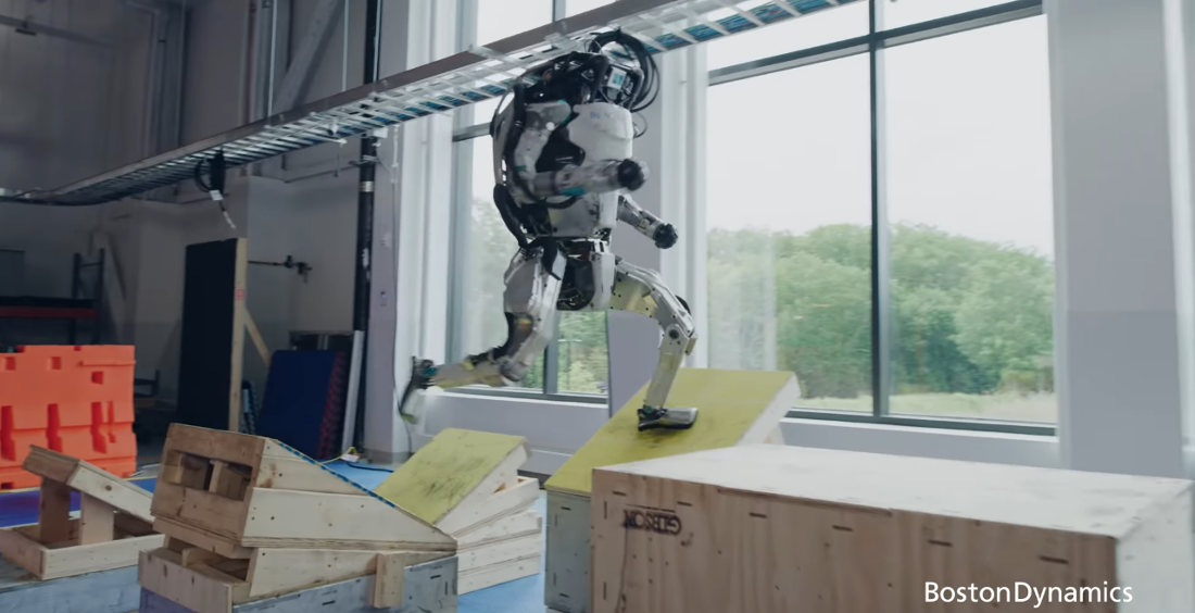 The End Is Nigh: Boston Dynamics’ Atlas Humanoid Robot Does Parkour
