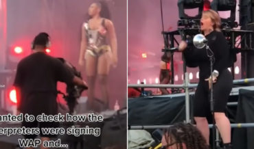 Oh Dear: Sign Language Interpreter Signs Risque ‘WAP’ Song At Lollapalooza