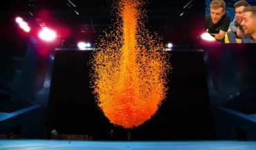 100,000 Ping Pong Balls Dropped At Once Filmed In Ultra Slow-Motion