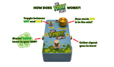Guitar Effects Pedal Turns Notes Into Farts