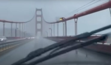 Eerie!: Driver Captures Golden Gate Bridge Howling During Storm