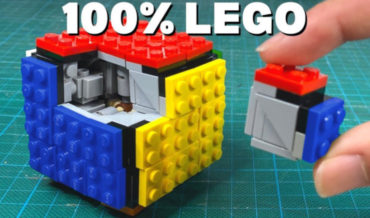 Guy Builds Fully Functional 3 x 3 LEGO Rubik’s Cube