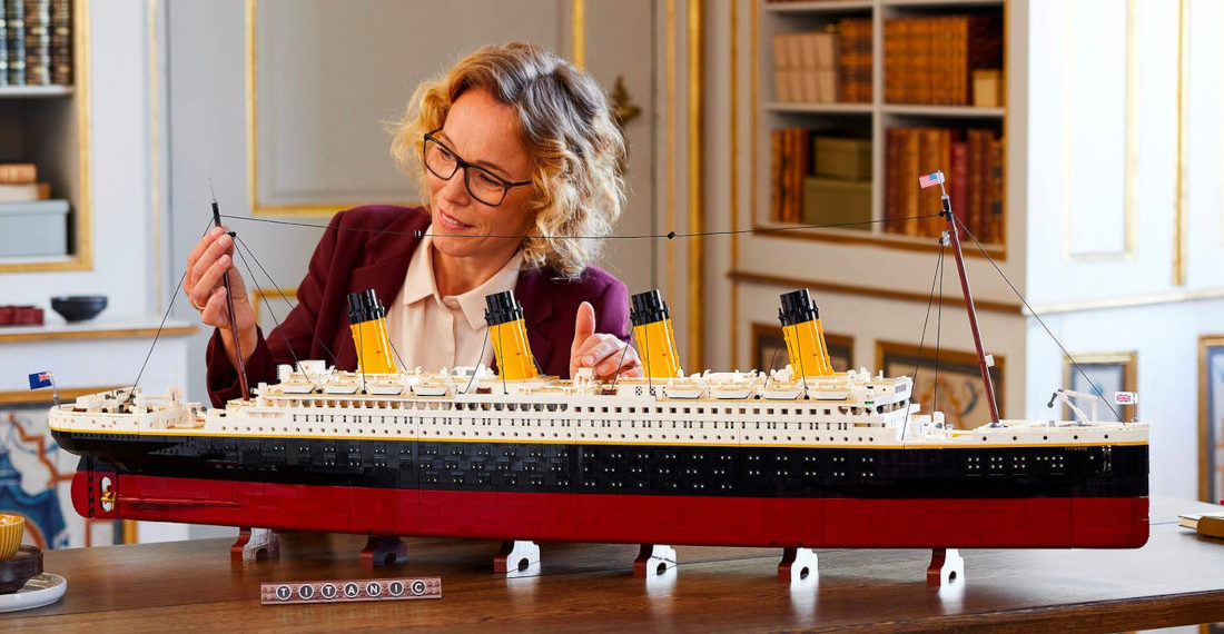 9,090-Piece LEGO Titanic Is To Be The Largest Set Yet, $630