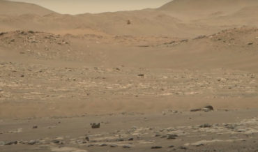 Video Of The Ingenuity Mars Copter Flying Above The Red Planet