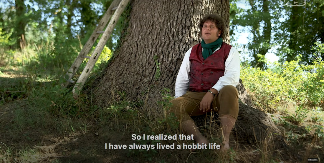 Italian Man Fulfills Dream Of Living A Hobbit Lifestyle
