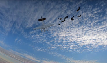 Holy Smokes!: Plane Stalls And Free Falls During Skydive Jump