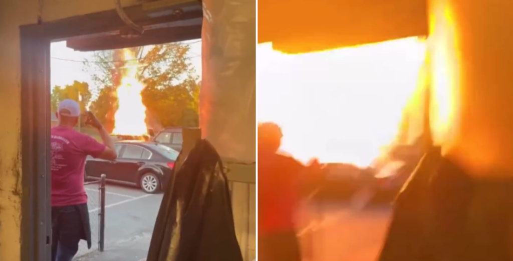Cooking Gas Tank Explode Propane Tank Explodes In Truck Bed At Restaurant - borninspace