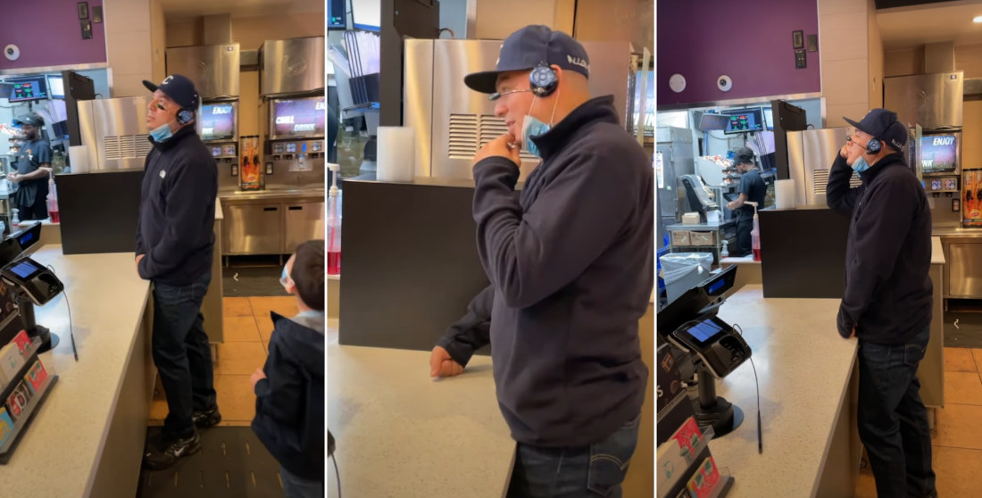 Spanish-Speaking Customer Helps Translate Taco Bell Drive-Thru Order