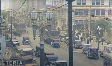 Stunning Footage Of 1930’s Downtown Los Angeles Colorized And Remastered In HD