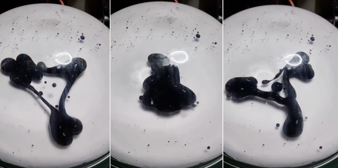 Whoa: Ferrofluid Visualizer Dances To Music
