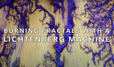 Burning Fractals Into Wood With A Lichtenberg Machine