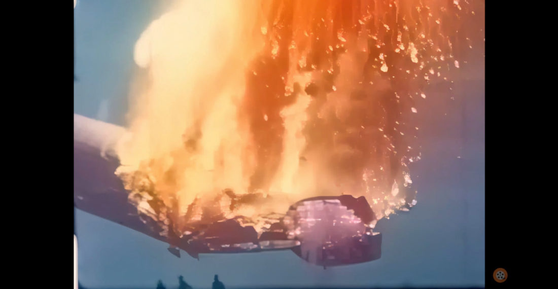 Oh The Humanity!: The Hindenburg Disaster Colorized And Upscaled To 4K