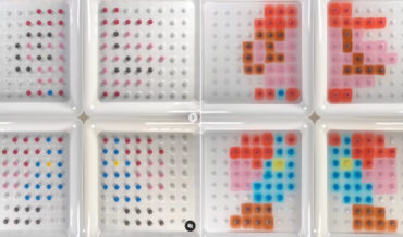 Cool!: Making An 8-Bit Mario Using M&Ms And Water