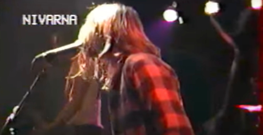 Nirvana Performing In 1989 Before The Release Of Nevermind