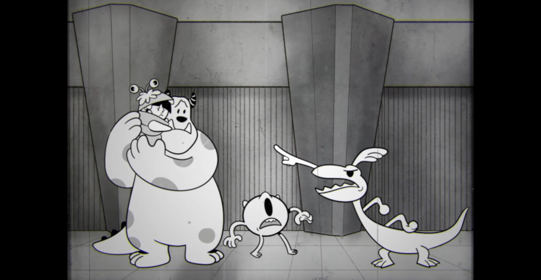 Pixar Creates 4-Minute Old-Timey Silent Cartoon Version Of ‘Monsters, Inc.’