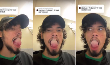 What In The: Man Can Blow Up Tongue With Muscle Control