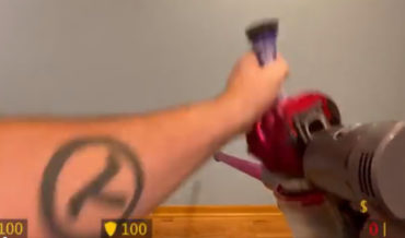 Just Watch It: Man Reloads Household Objects Like Video Game Guns