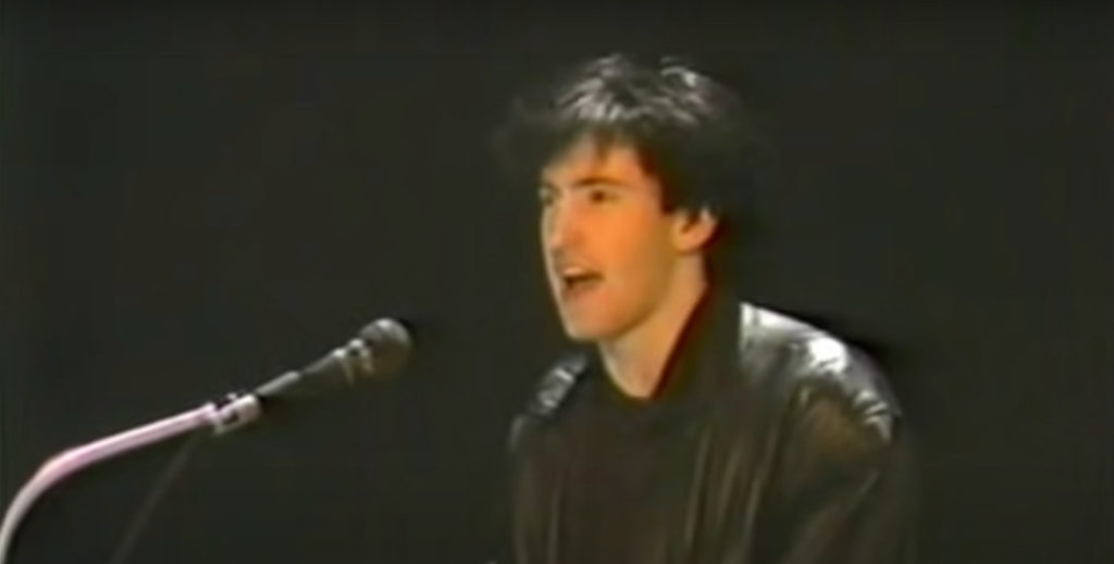 Footage Of Trent Reznor Playing Keyboard For 80's New Wave Band