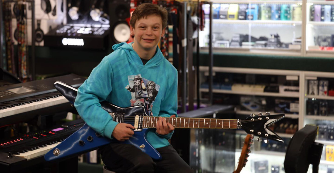 Kind Music Store Patron Gifts Dream Guitar To Young Pantera Fan