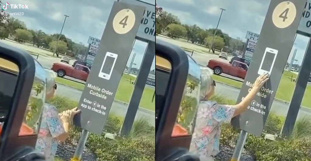 Oh No: Grandmas Attempt To Use Phone Sign To Order McDonald's