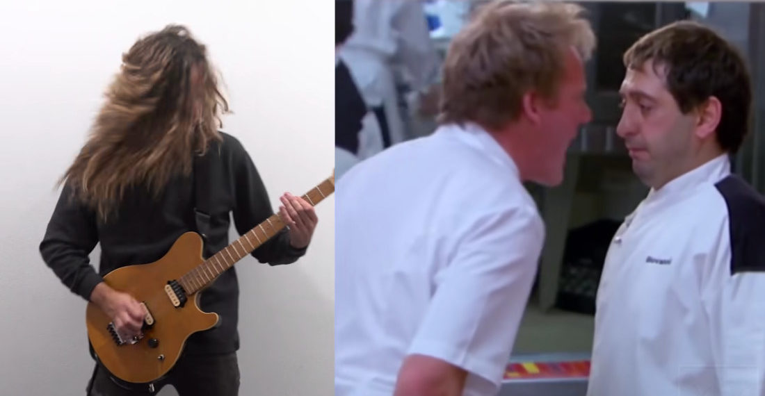 Guitarist Adds Heavy Metal To Gordon Ramsey Berating People On ‘Hell’s Kitchen’