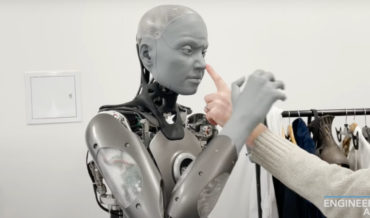 Humanoid Robot Attempts To Grab Your Arm If You Touch It