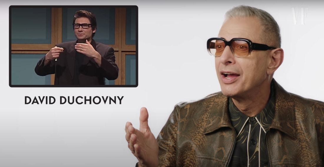 Jeff Goldblum Reviews Impressions Of Himself