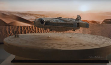 Guy Turns Cheap Millennium Falcon Toy Into Incredible Levitating Model