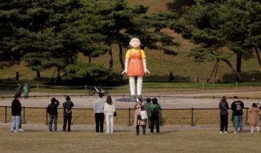 13-Foot  ‘Red Light, Green Light’ Doll From Squid Games Installed In Korea