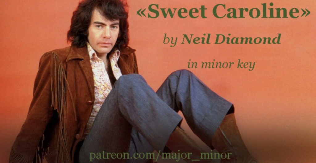 Neil Diamond's 'Sweet Caroline' In A Minor Key: Not-So-Sweet Caroline