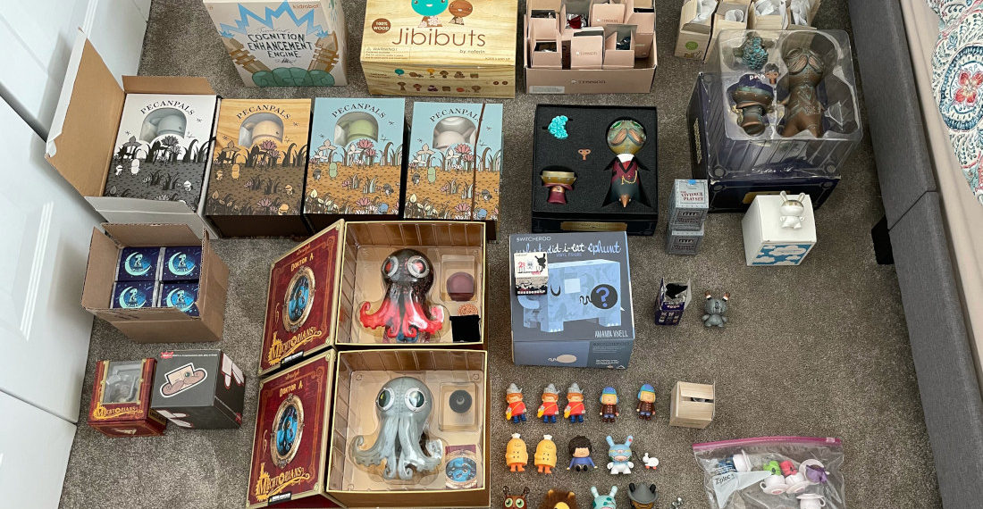 Personal Vinyl Toy Collection For Sale